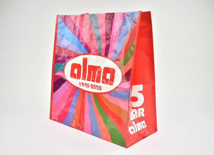 ALMA 75 jaar booschappenzak - SUPERBLEND