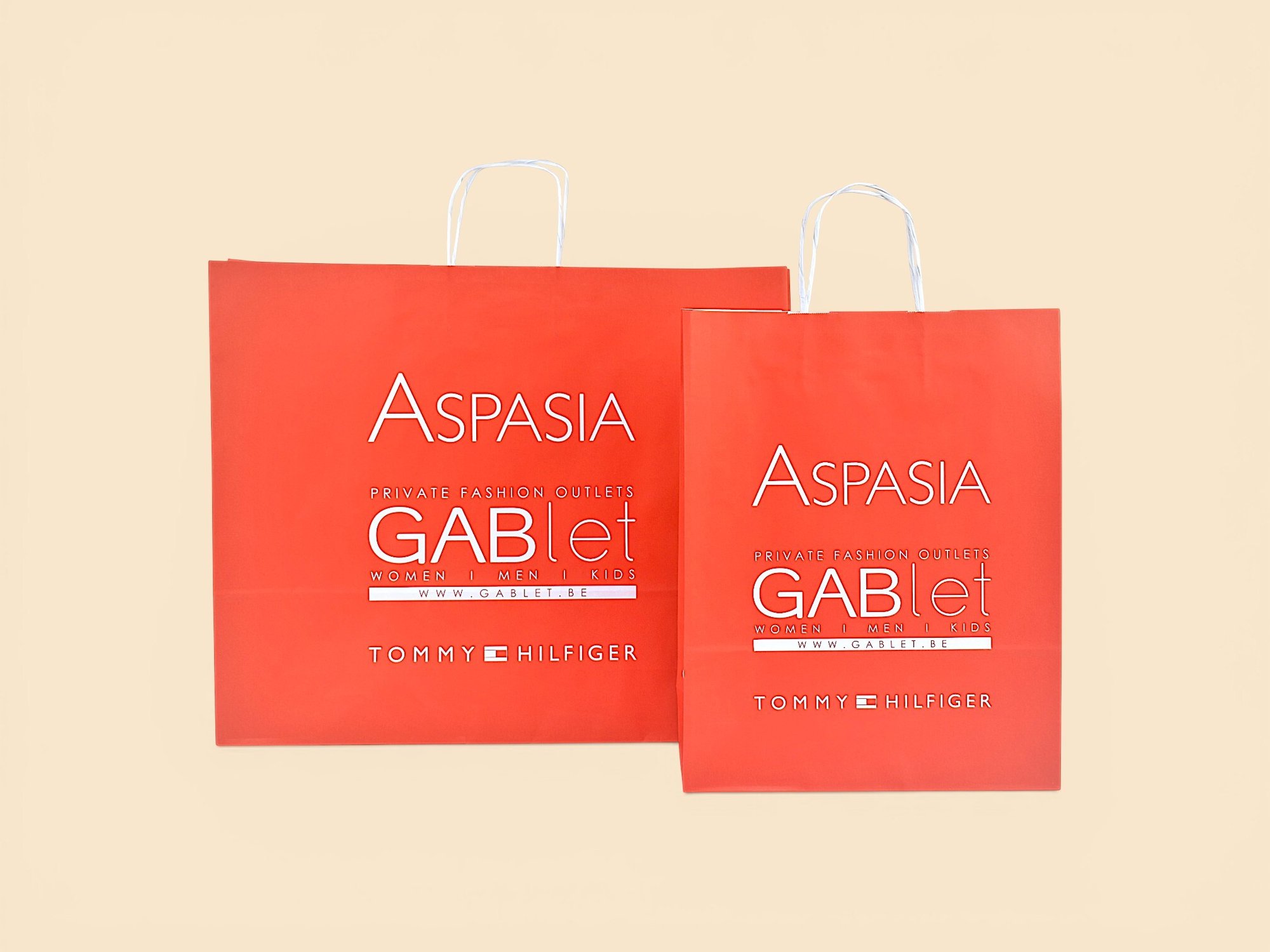 ASPASIA OUTLET - Papieren draagtassen - Superblend