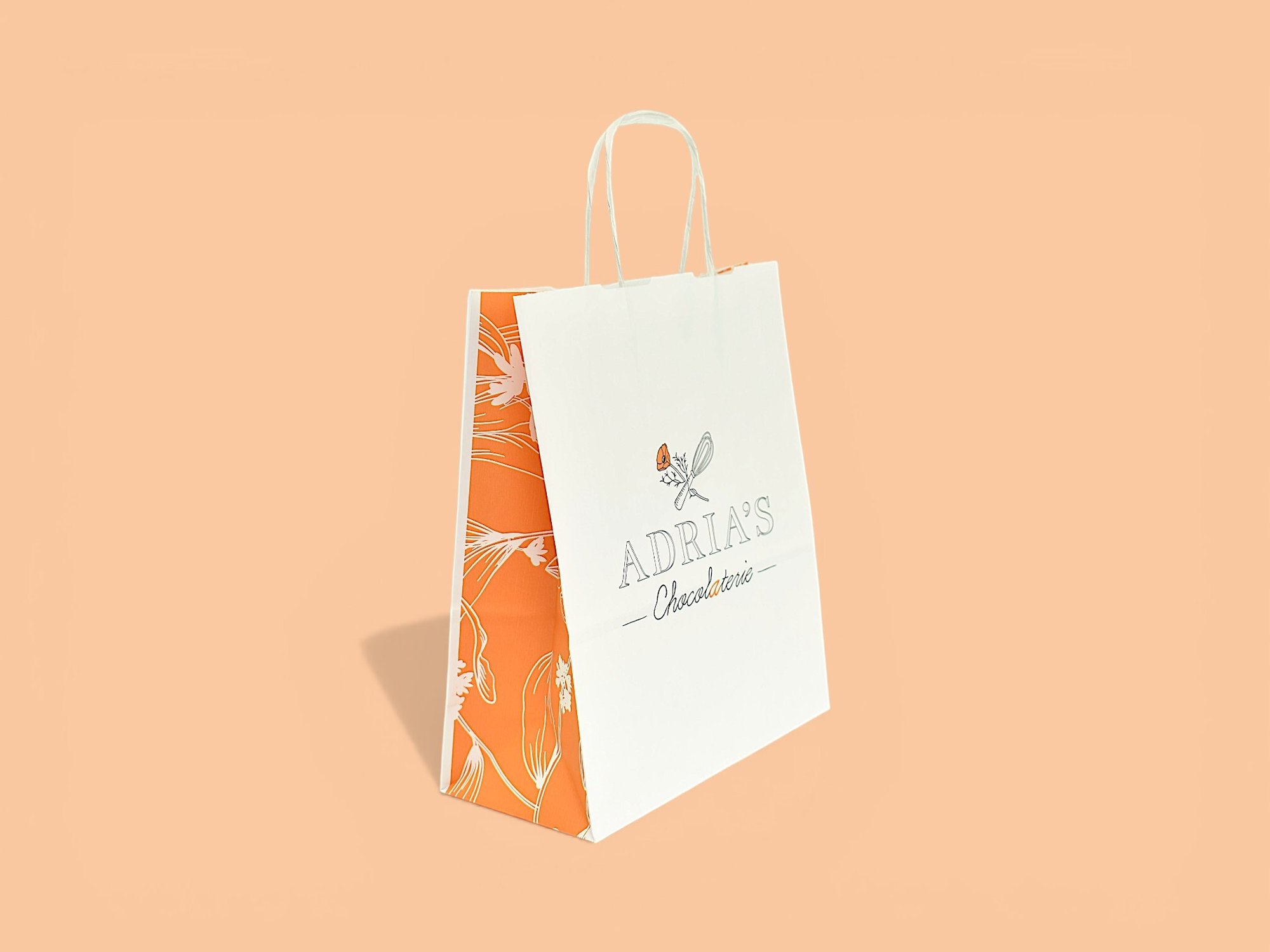AdriasChocolaterie - Papieren draagtassen - Superblend