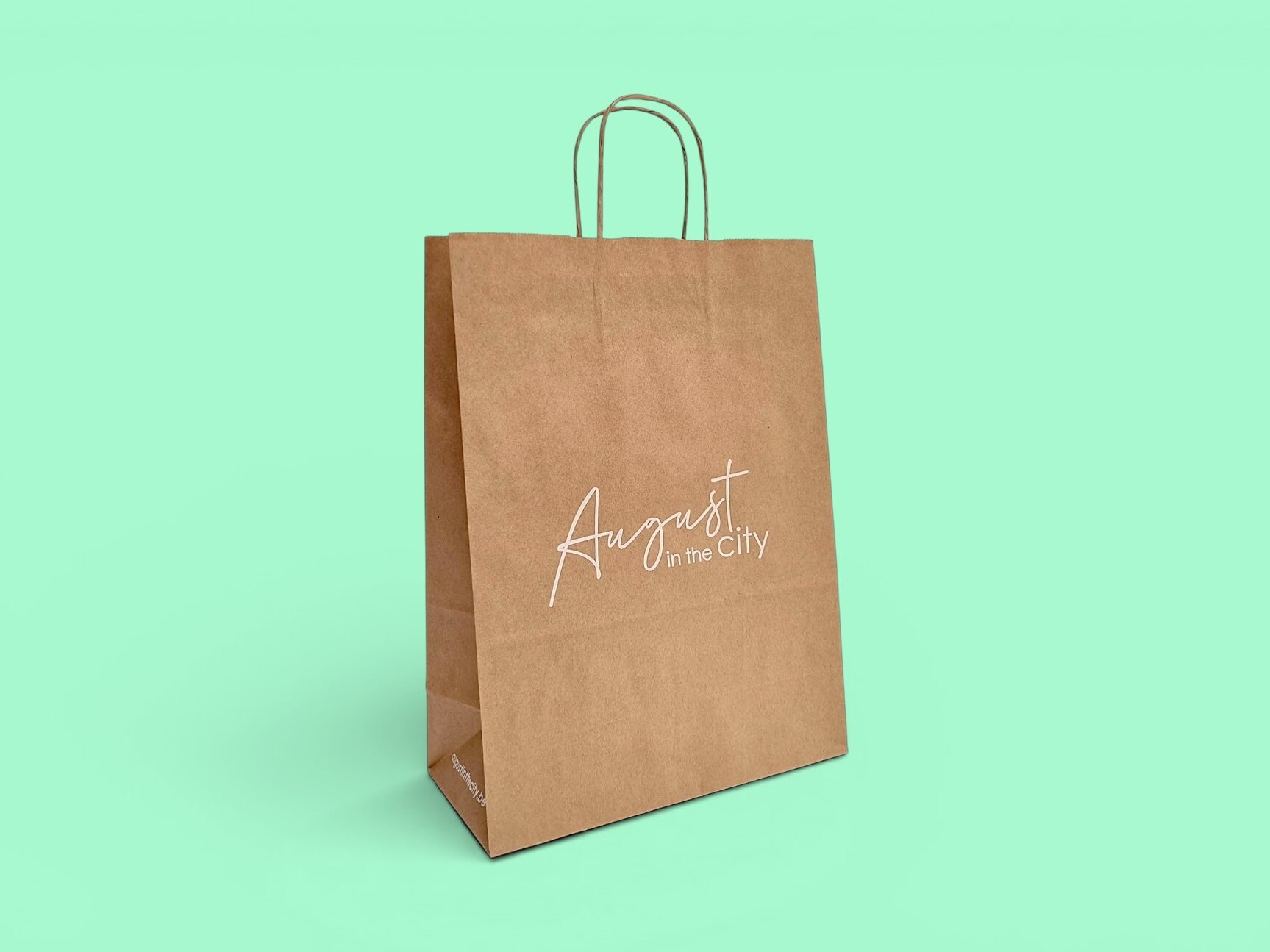 AugustIntheCity - Papieren draagtassen - Superblend