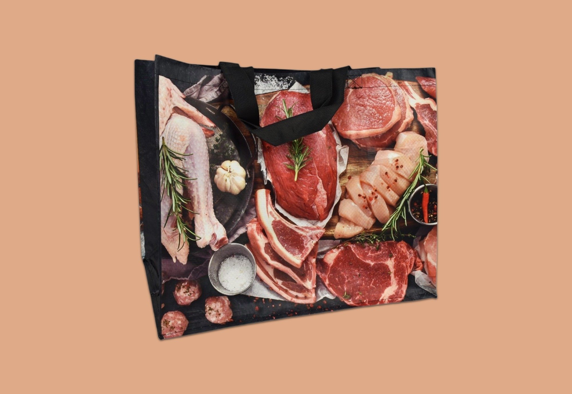 BEENHOUWER - Herbruikbare draagtassen - Superblend