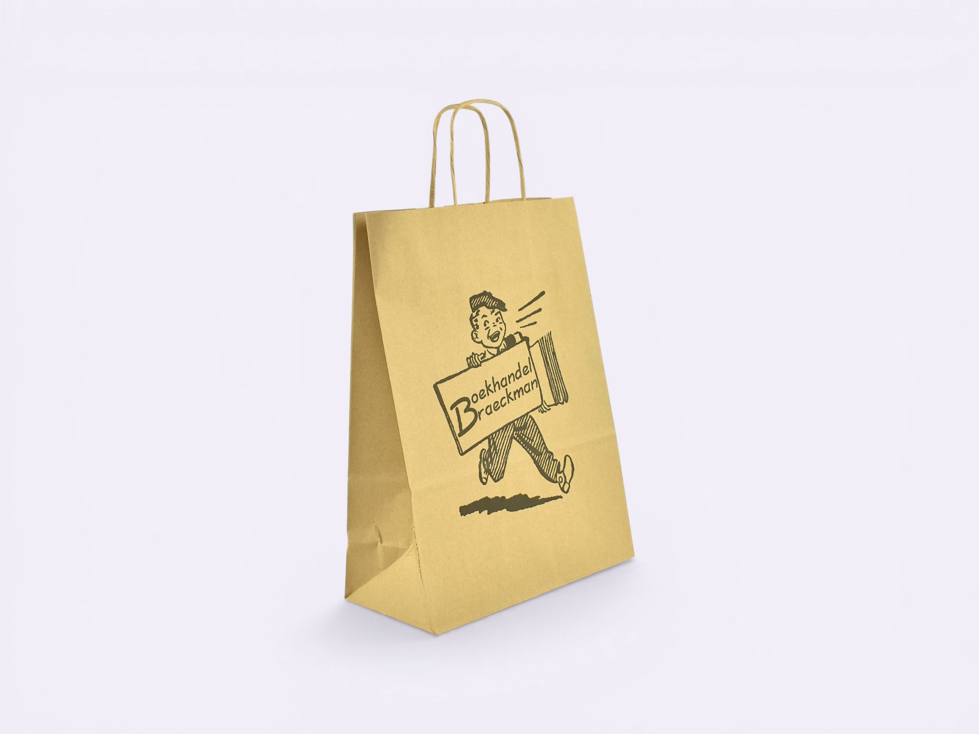 BoekhandelBraeckkman - Papieren draagtassen - Superblend