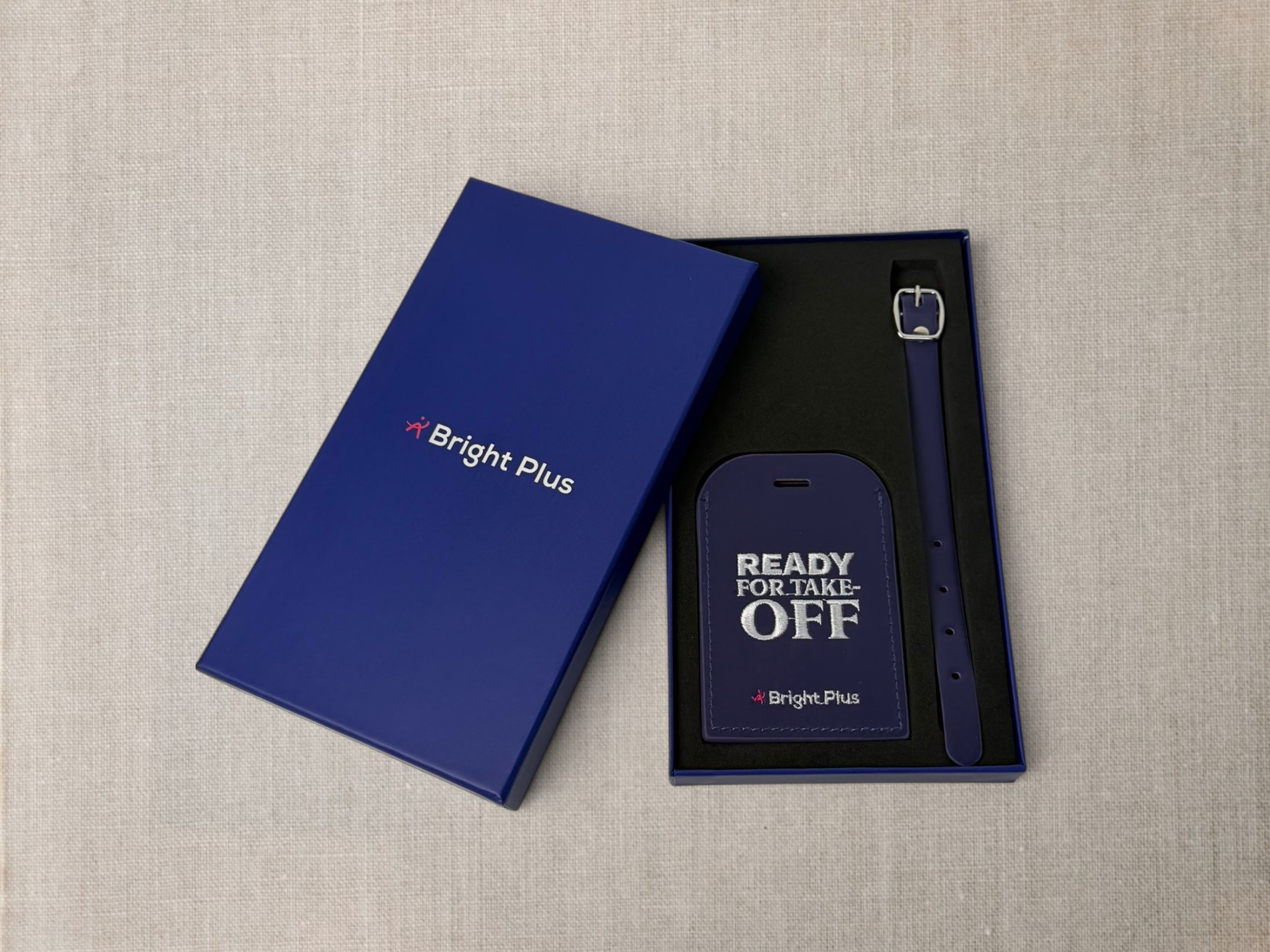 Bright Plus - Luggage tag blue - Superblend