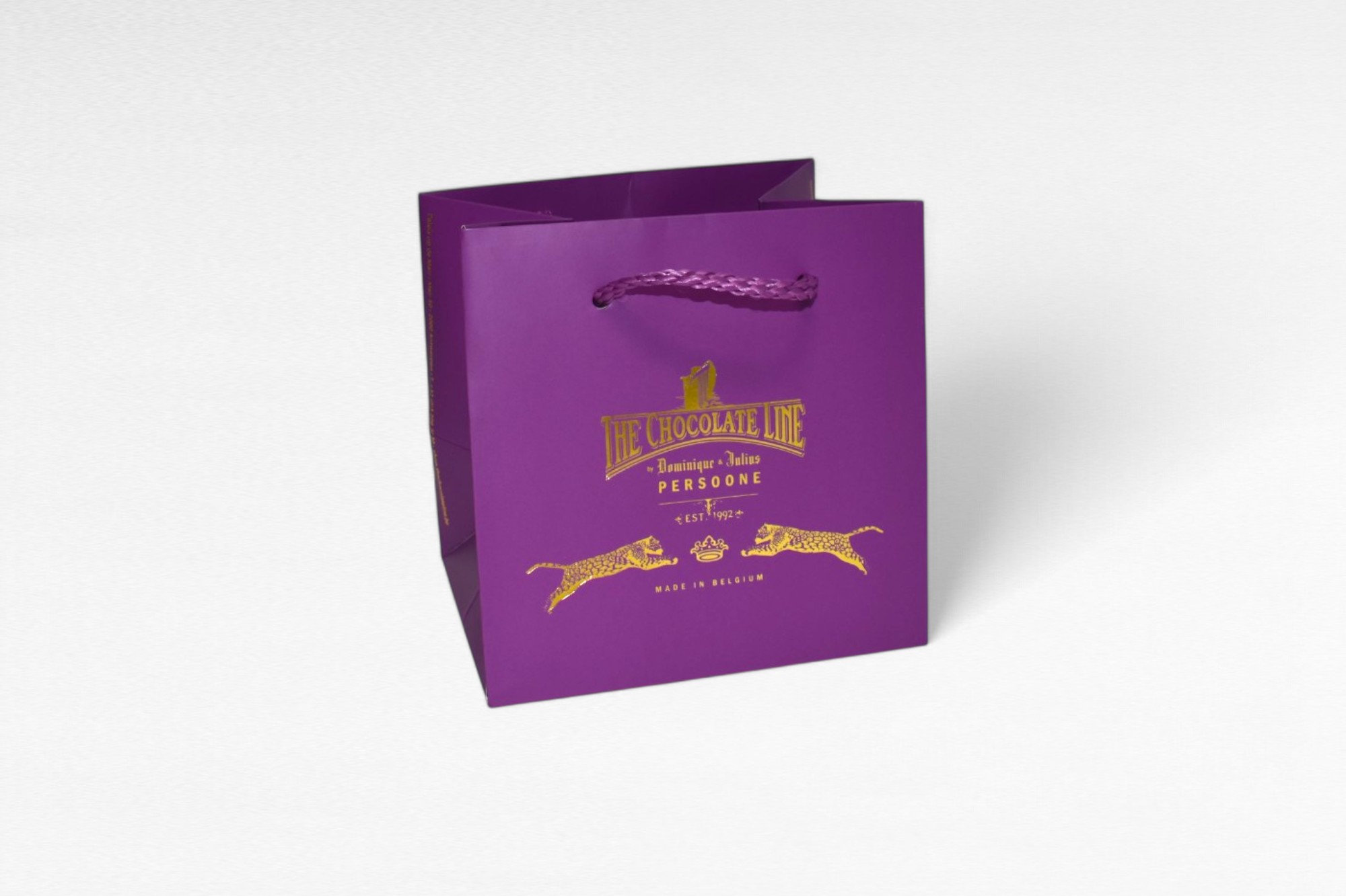 CHOCOLATE LINE papieren draagtas - SUPERBLEND