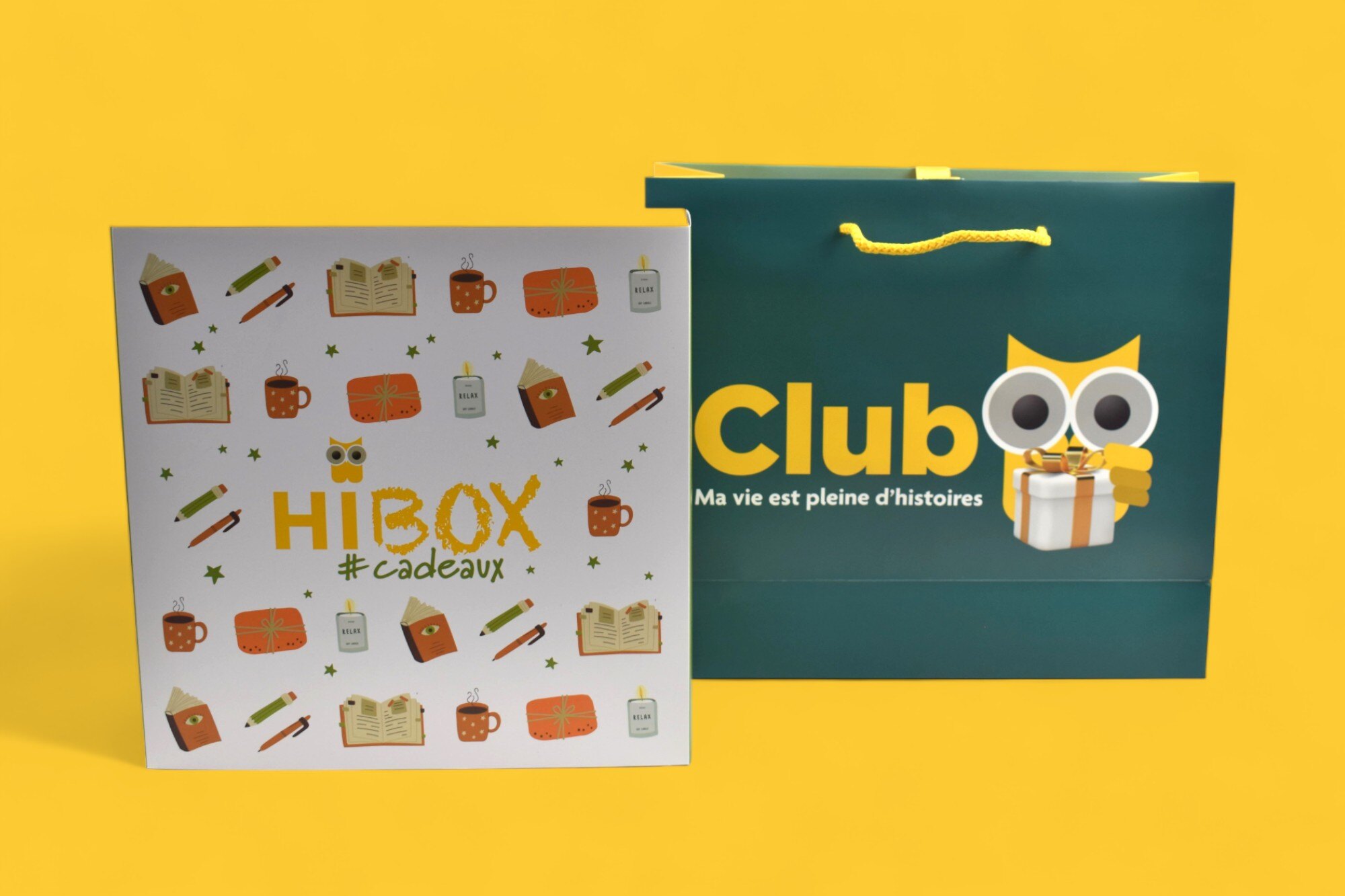 CLUB gift bag and gift box - SUPERBLEND -Photoroom