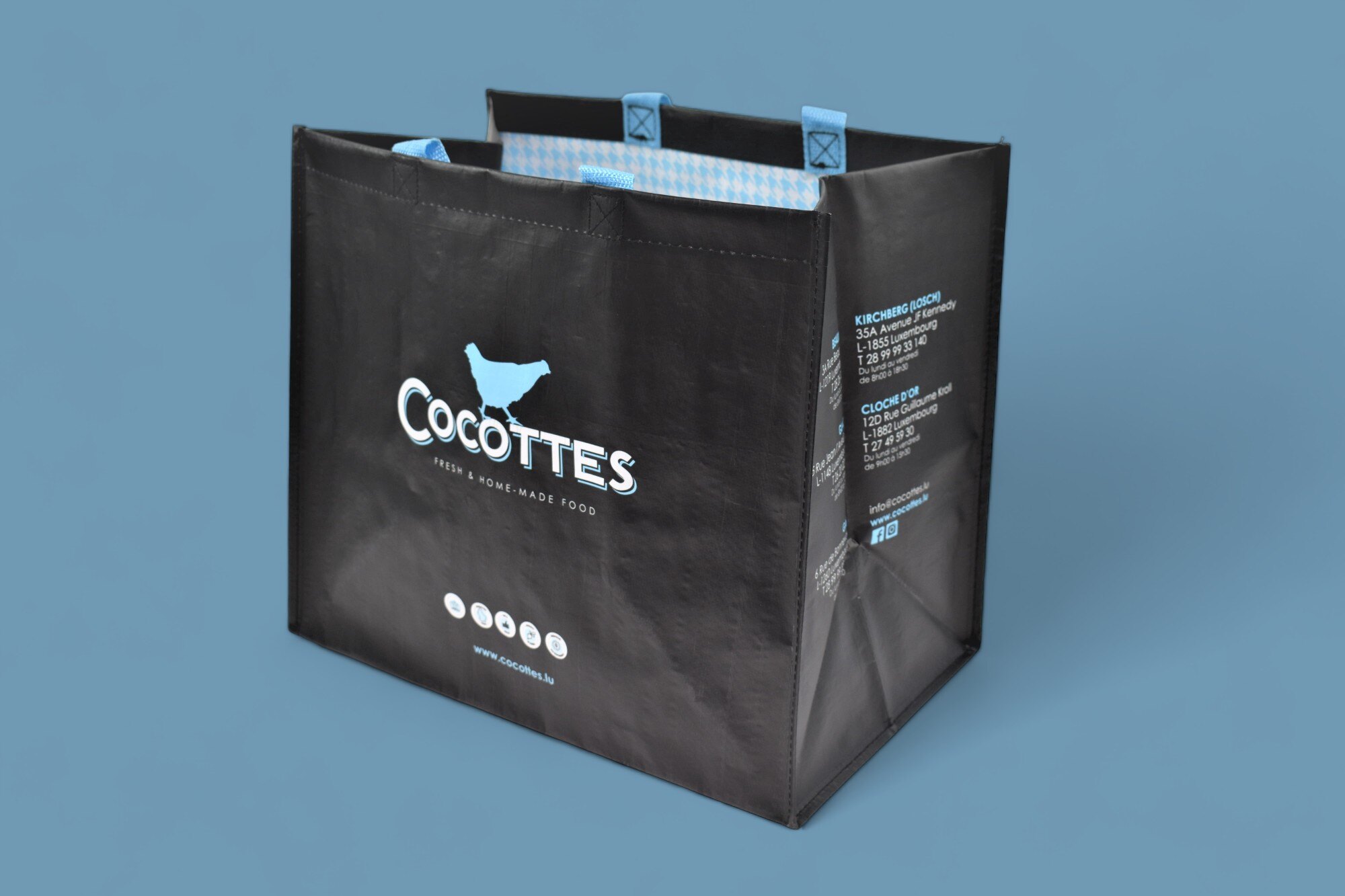 COCOTTES luxe woven PP bags - SUPERBLEND