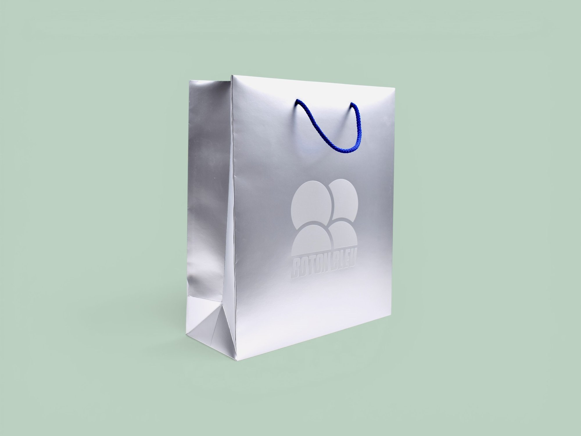 Coton Bleu - Luxe papieren draagtassen - Superblend