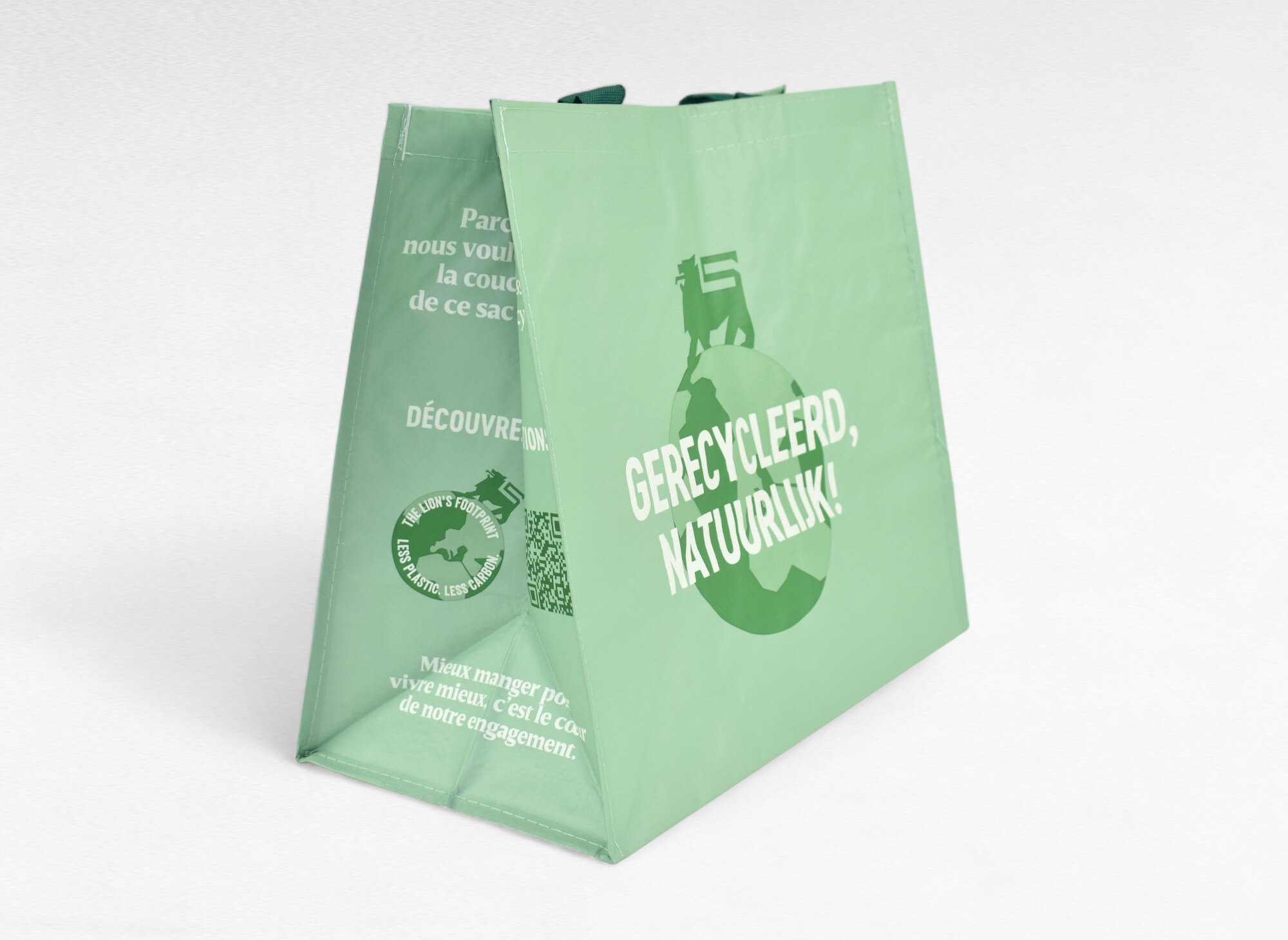 DELHAIZE groene herbruikbare zakken - SUPERBLEND-1