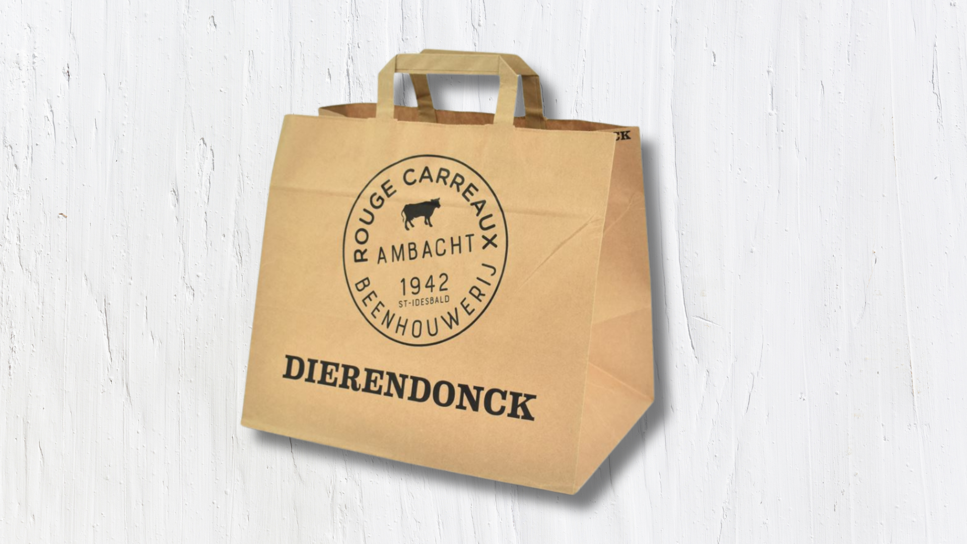 DIERENDONCK bruine kraft zak - SUPERBLEND web