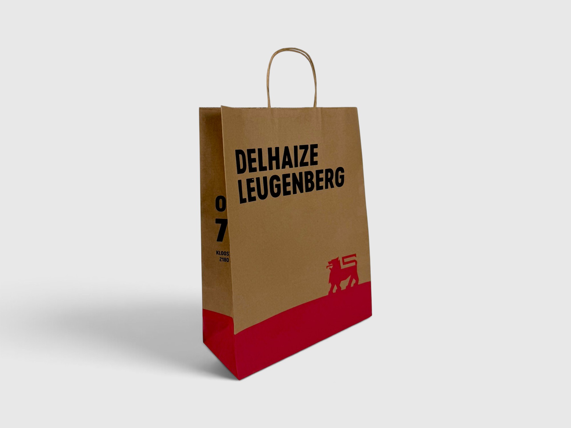 Delhaize Leugenberg - Papieren draagtassen - Superblend