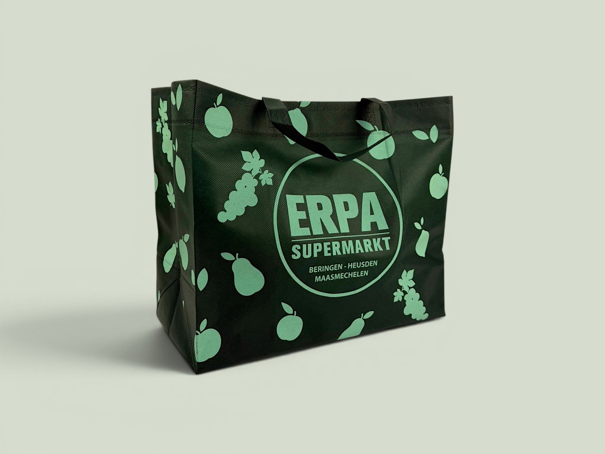 ERPA - Non woven herbruikbare draagtas - Superblend
