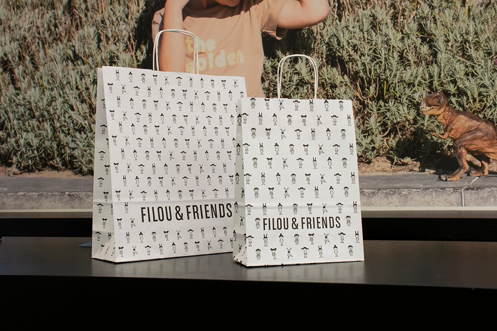 FILOU&FRIENDS papieren draagtassen - SUPERBLEND-3