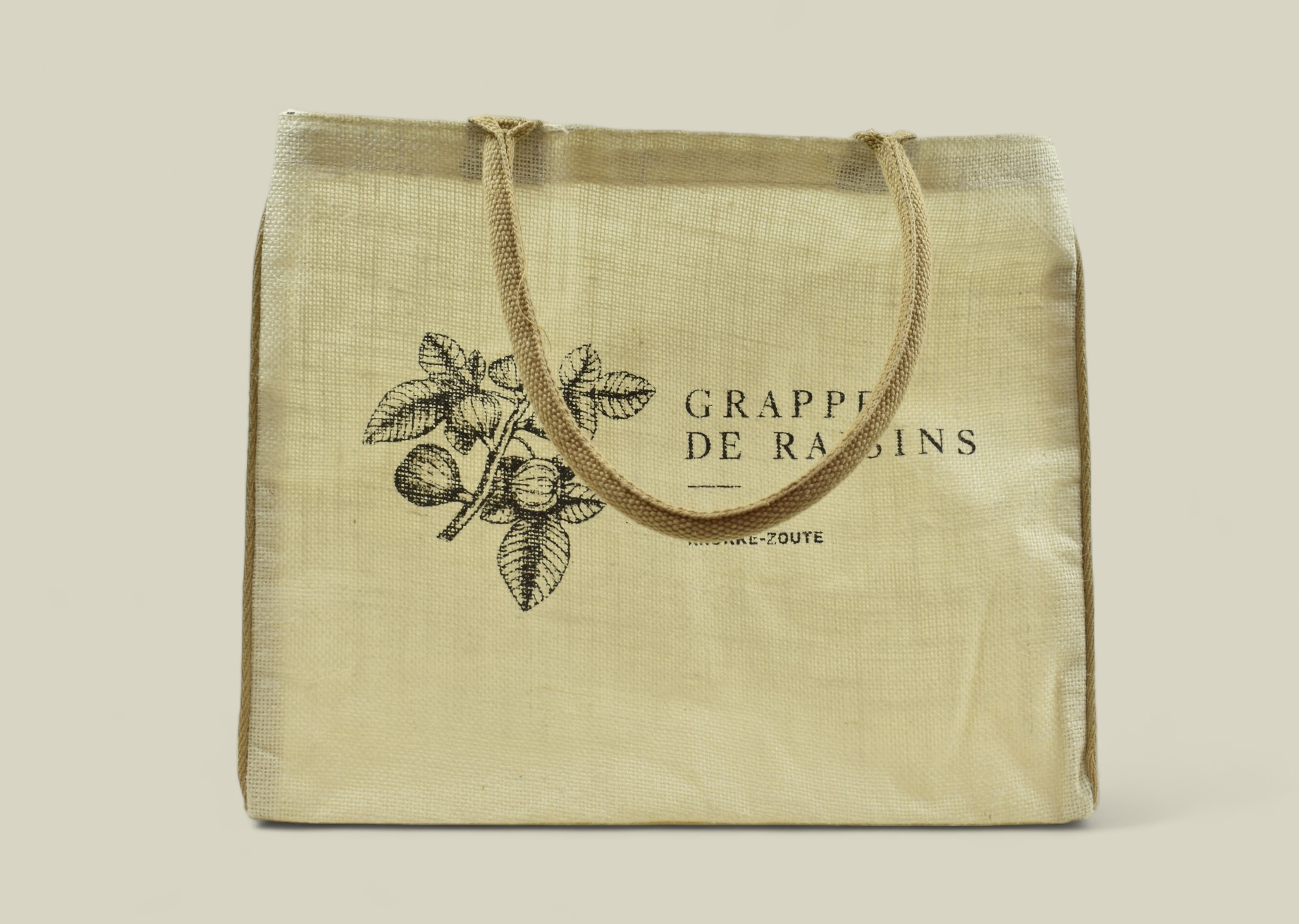 GRAPPE DE RAISINS jute draagtas - SUPERBLEND-1