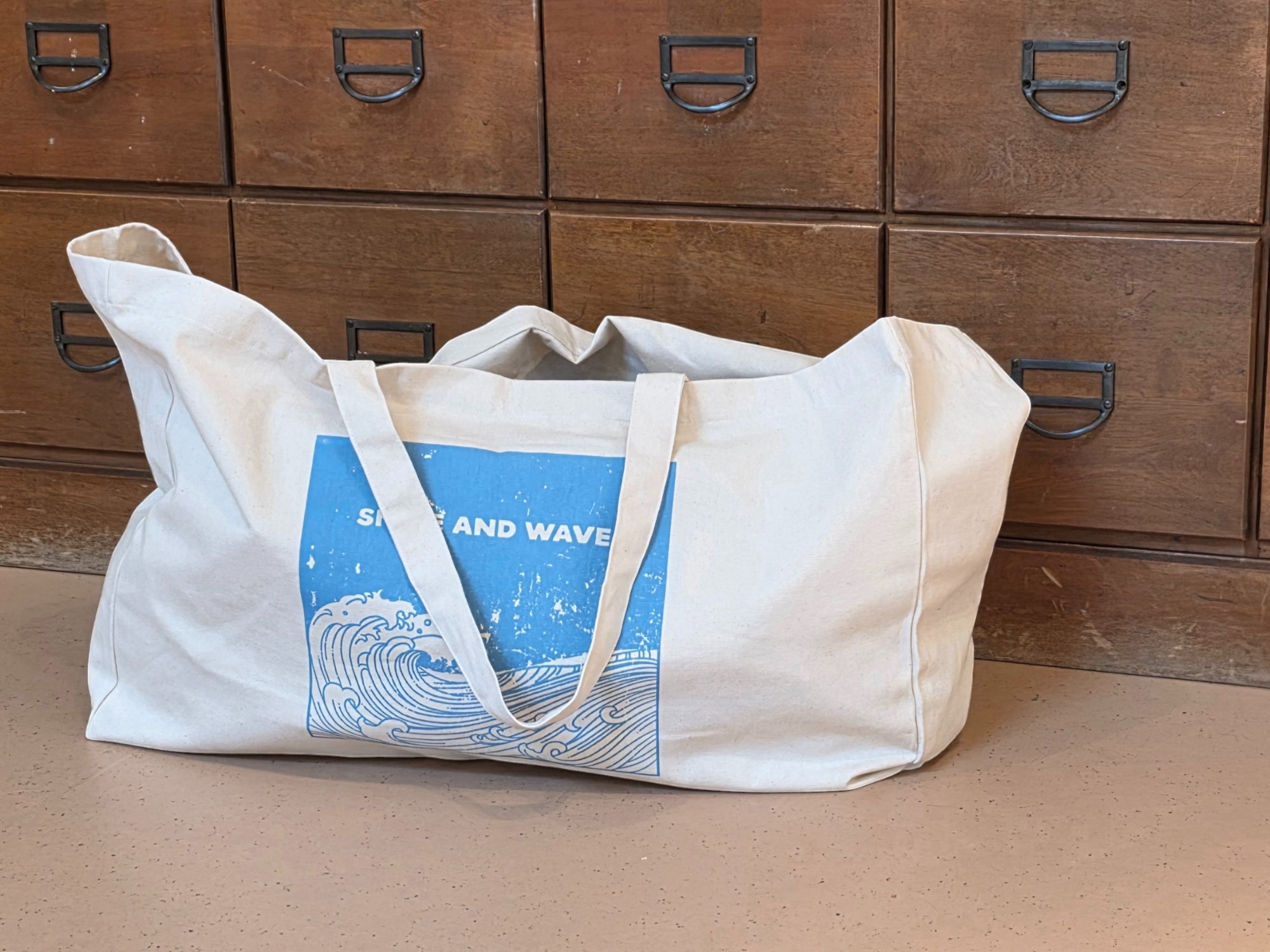 JUTTU - Katoenen draagtas (4)