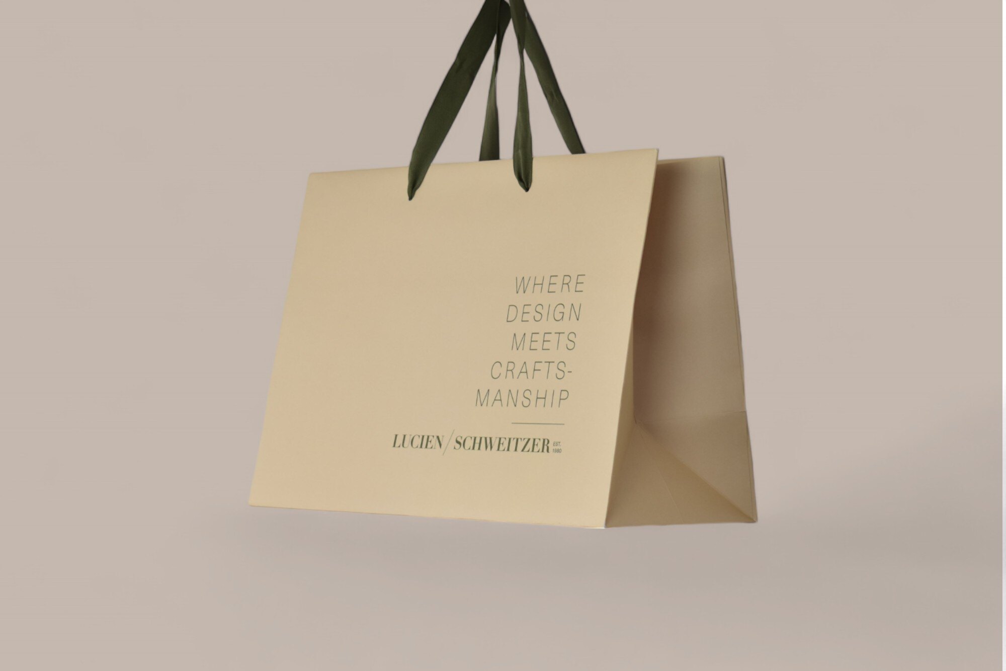 LUCIEN SCHWEITZER paper bag - SUPERBLEND