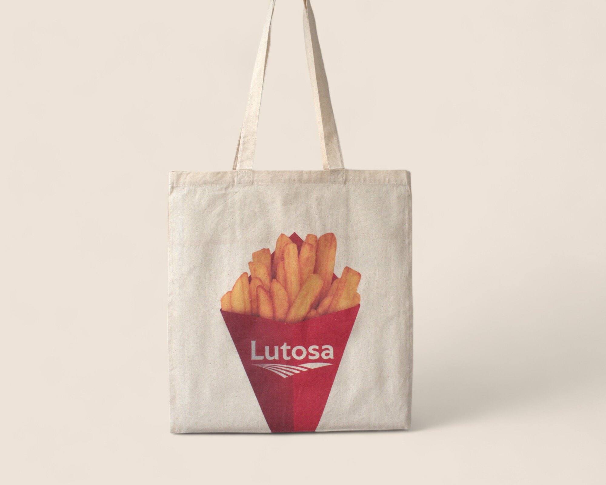 LUTOSA fietjes totebag - SUPERBLEND