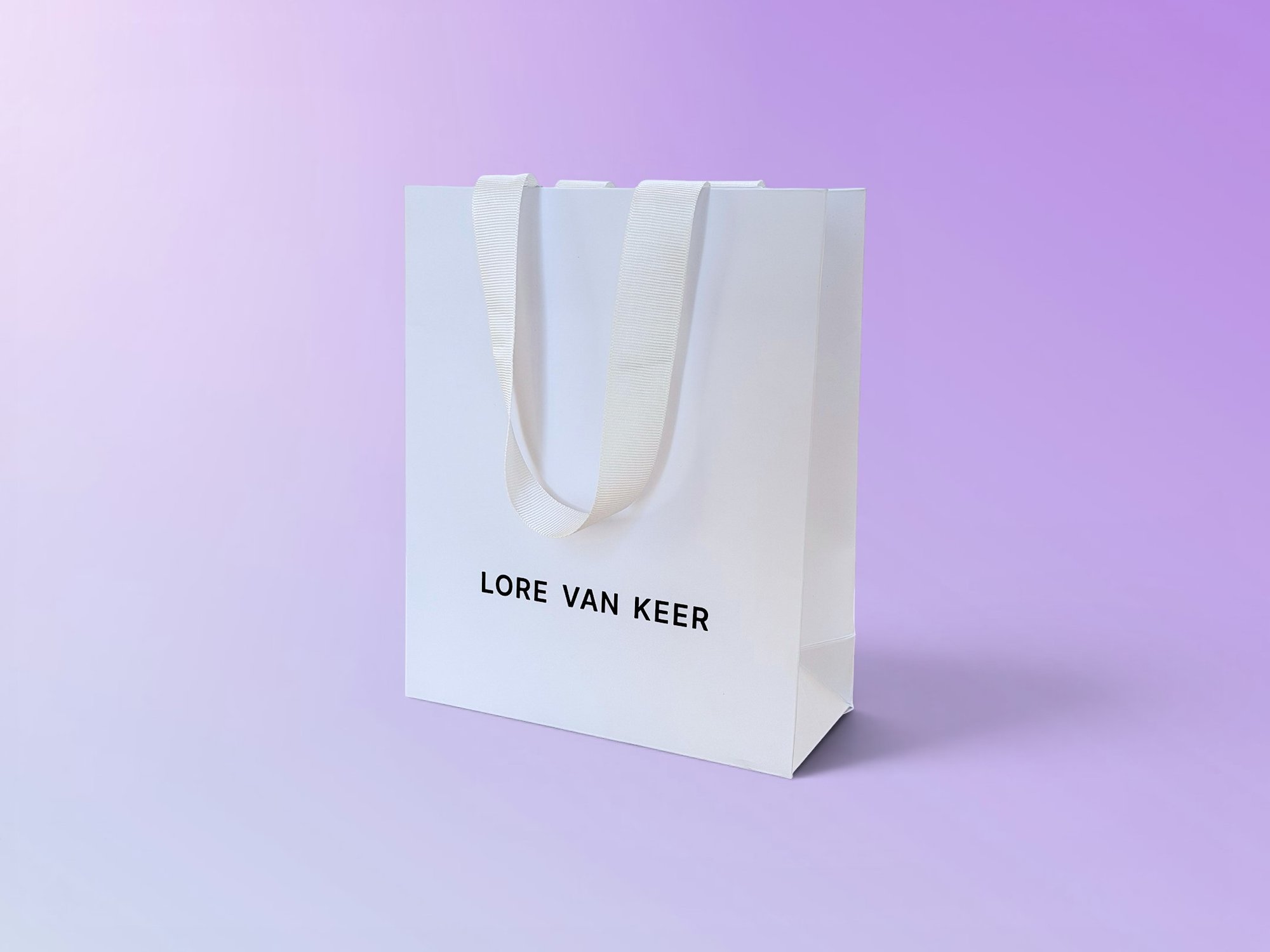 Lore Van Keer - Sac luxe en papier - Superblend
