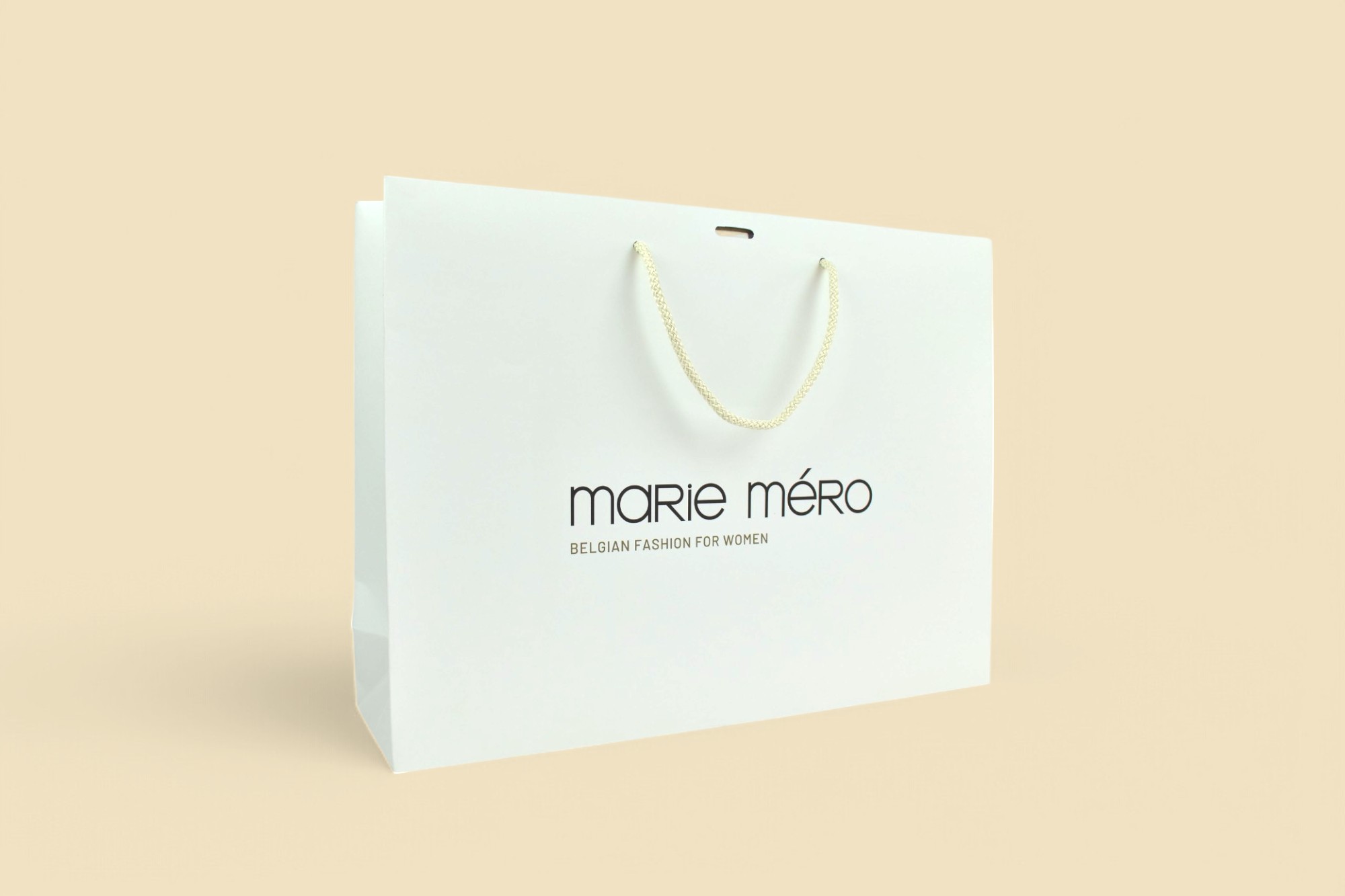 MARIE MERO  papieren draagtas - SUPERBLEND