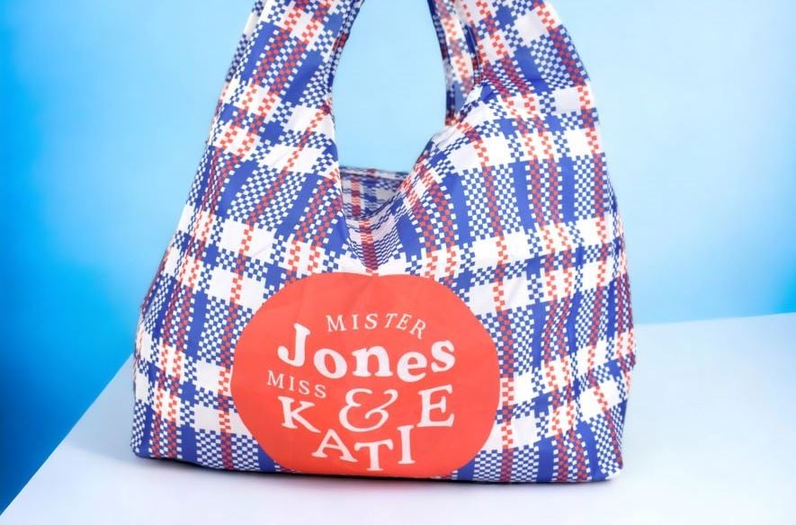 MENEER JANSSEN EN JUFFROUW KAAT polyester shopper - SUPERBLEND