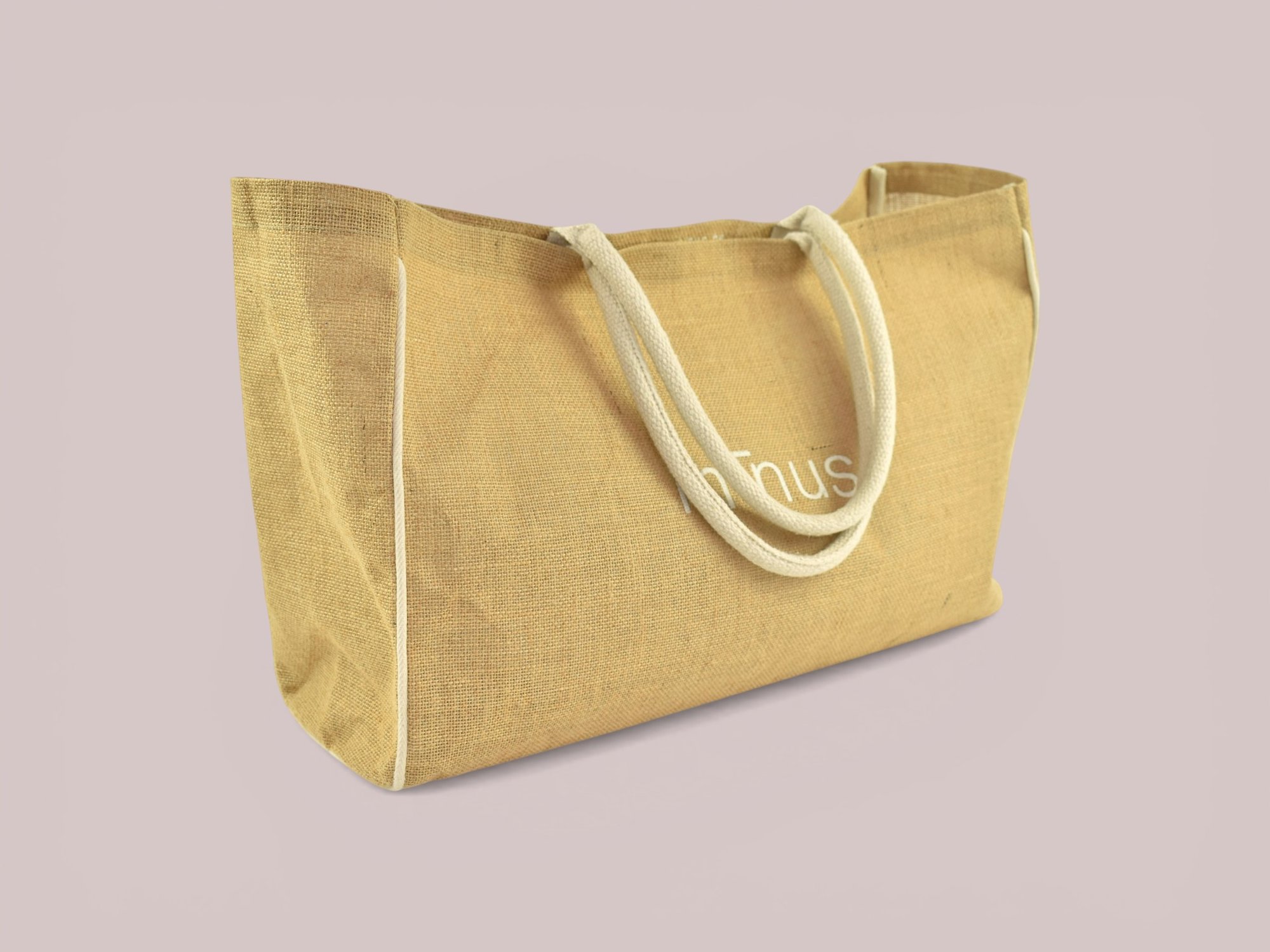 MINUS - Jute draagtassen - Superblend