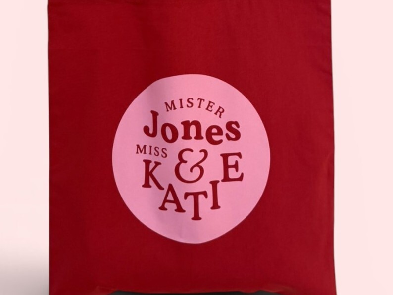 MJJK back red - Katoenen draagtassen - Superblend