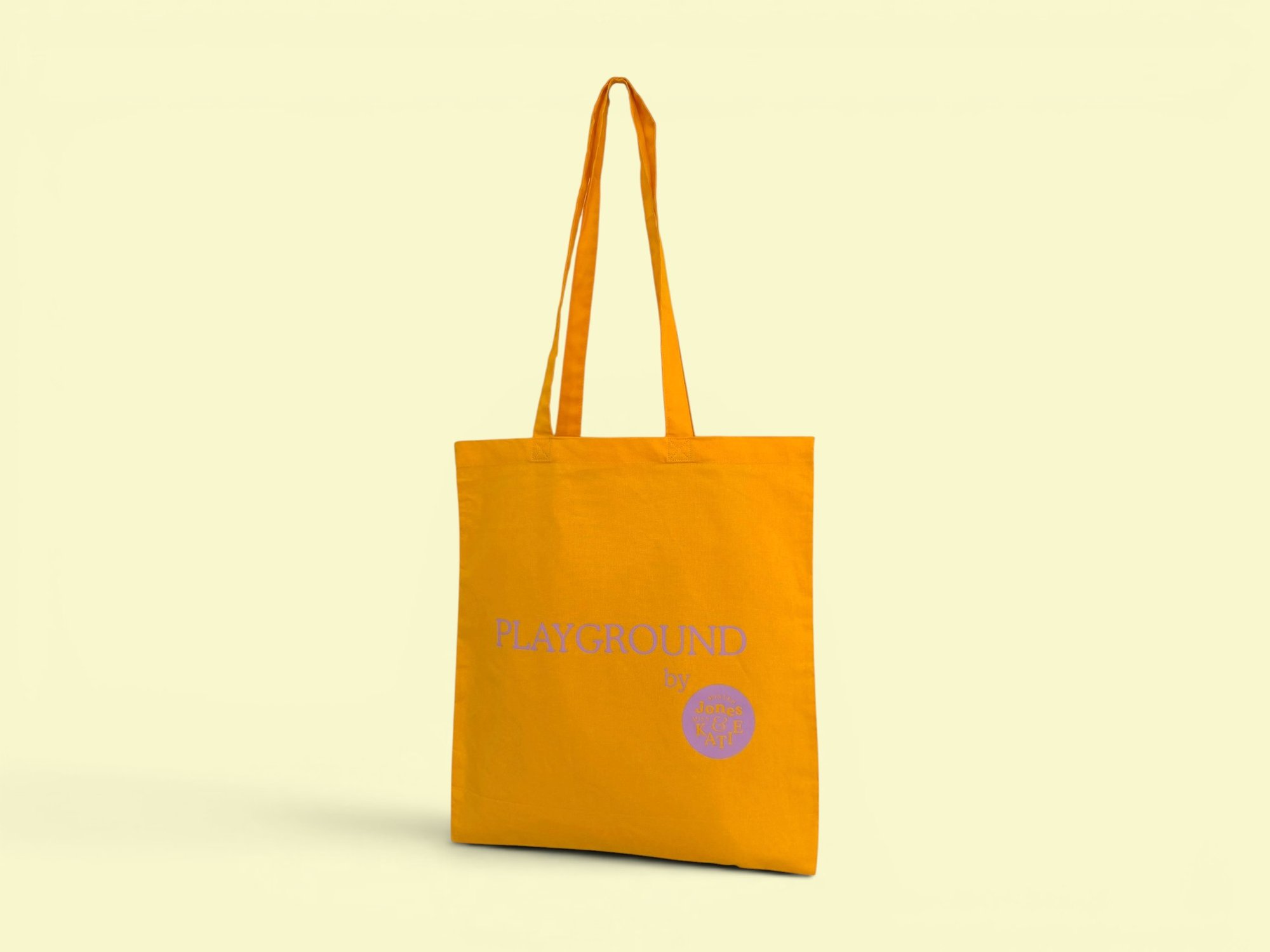 MJJK front yellow - Katoenen draagtassen - Superblend