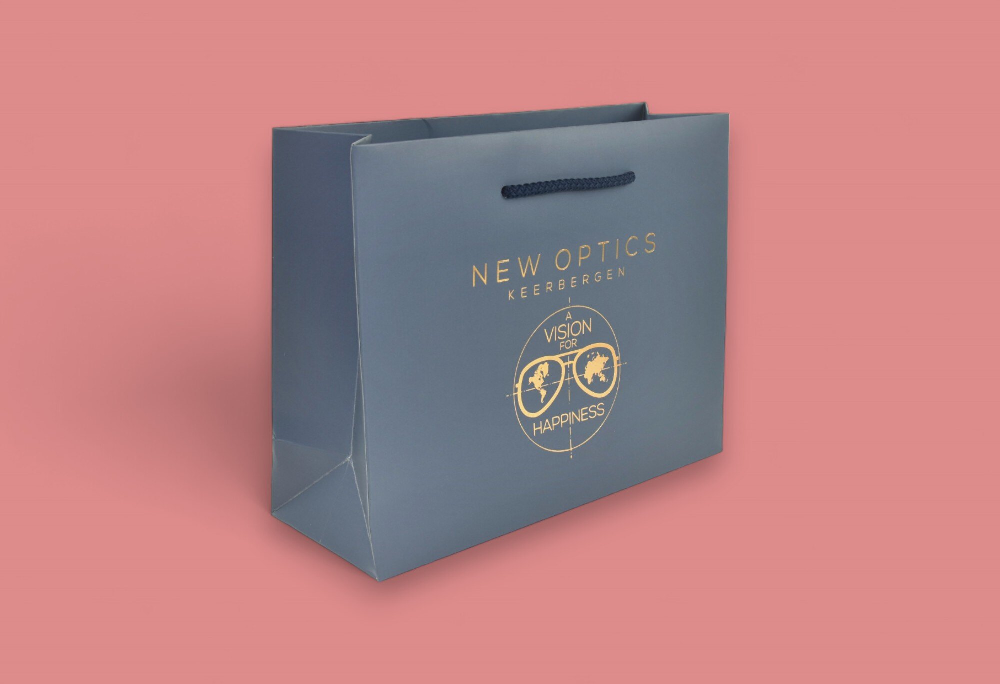 NEW OPTICS - luxury paper bag - SUPERBLEND