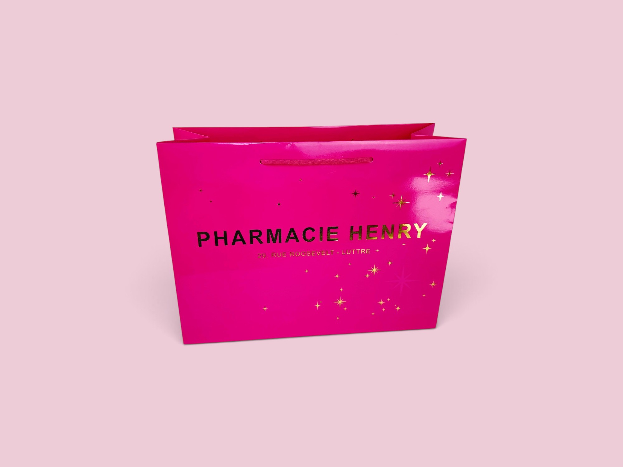 Pharmacie Henry - Sac en papier luxe - Superblend