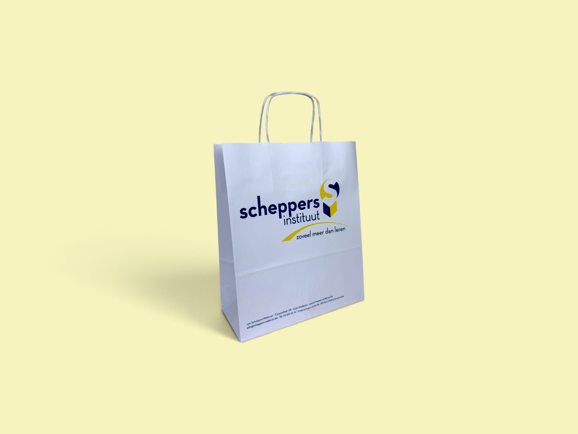 Scheppers instituut - Paper bag - Superblend