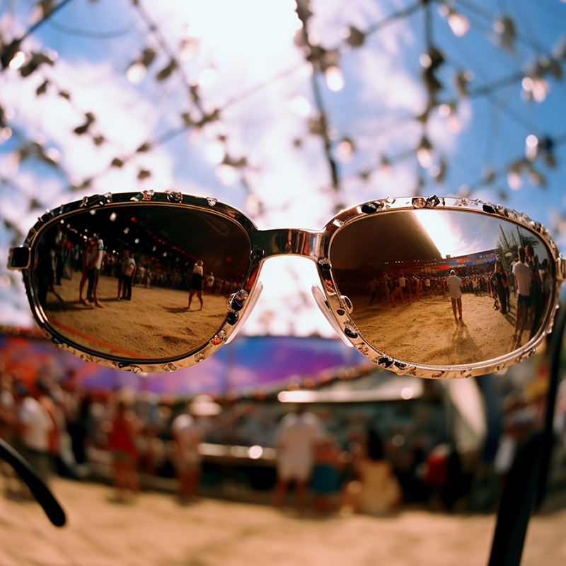 Sunglasses on event_AI_Superblend