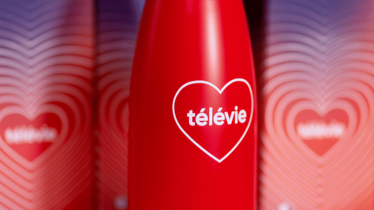 TELEVIE close up drinkfles - SUPERBLEND