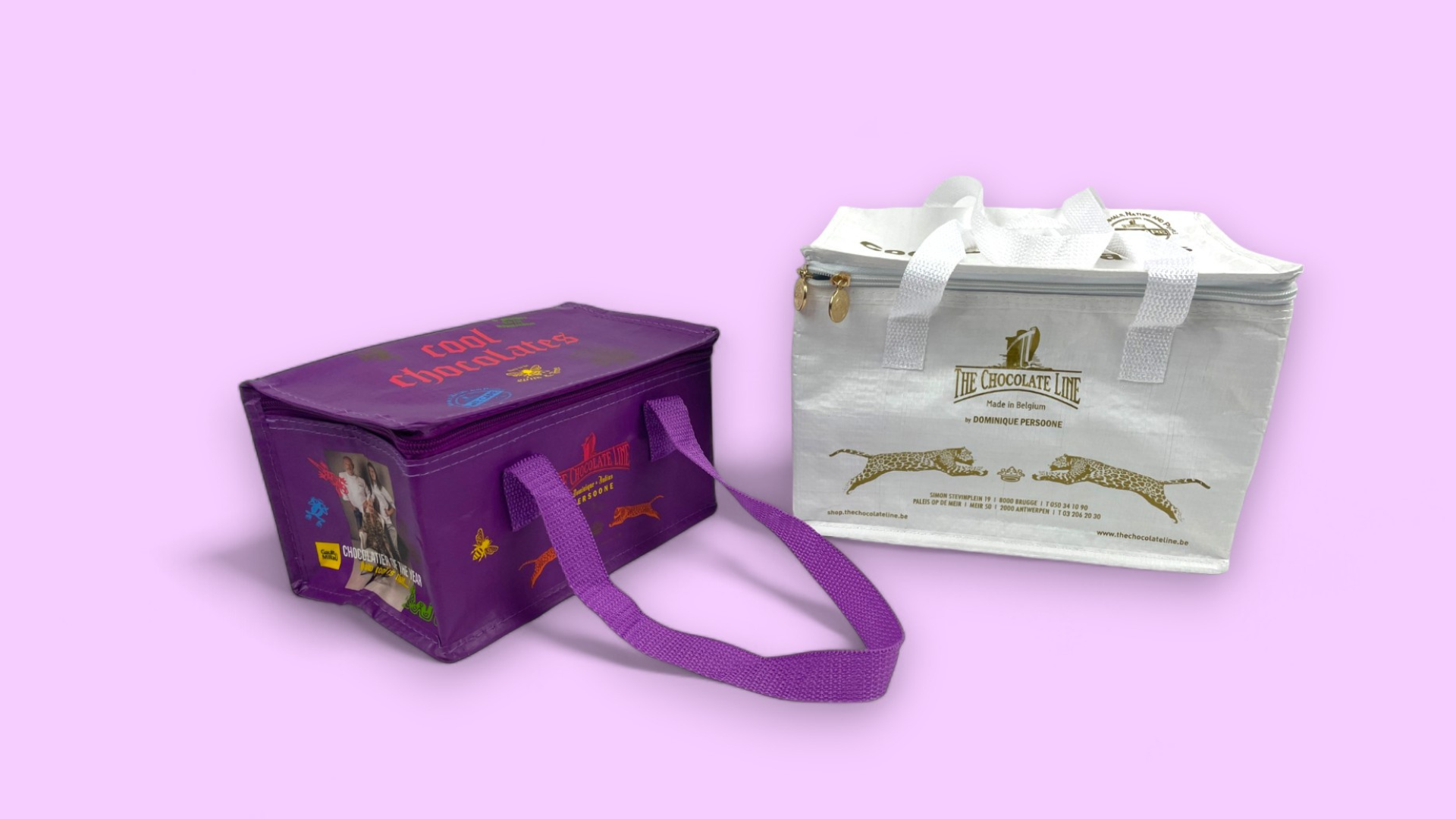 THE CHOCOLATE LINE cooler bags - SUPERBLEND web