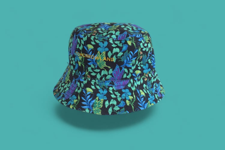 TOMORROWLAND bucket hat - SUPERBLEND -Photoroom