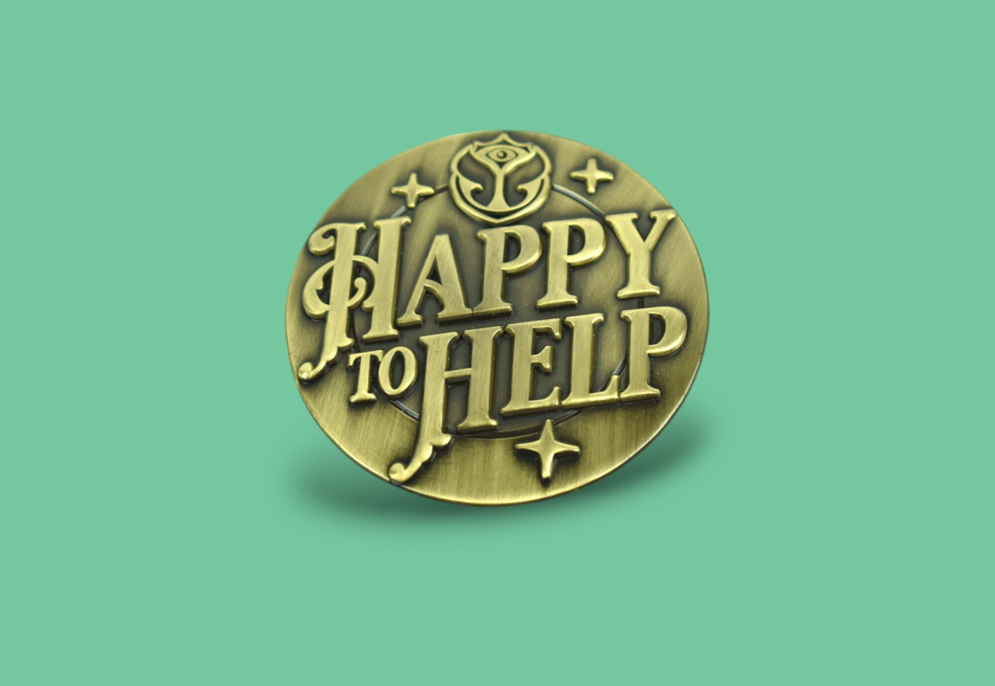 TOMORROWLAND magneet happy to help  - SUPERBLEND