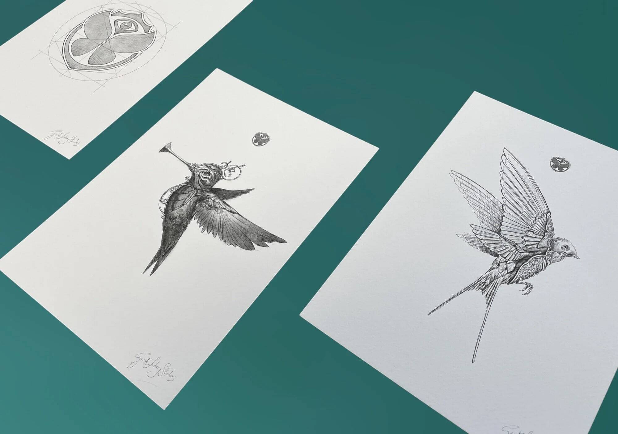 TOMORROWLAND -  Printed illustration - SUPERBLEND