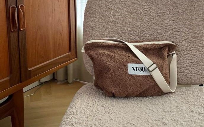 VROU teddy bag - SUPERBLEND-3