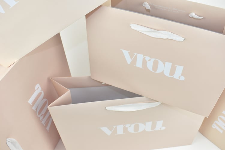 VROU paper bags - SUPERBLEND 