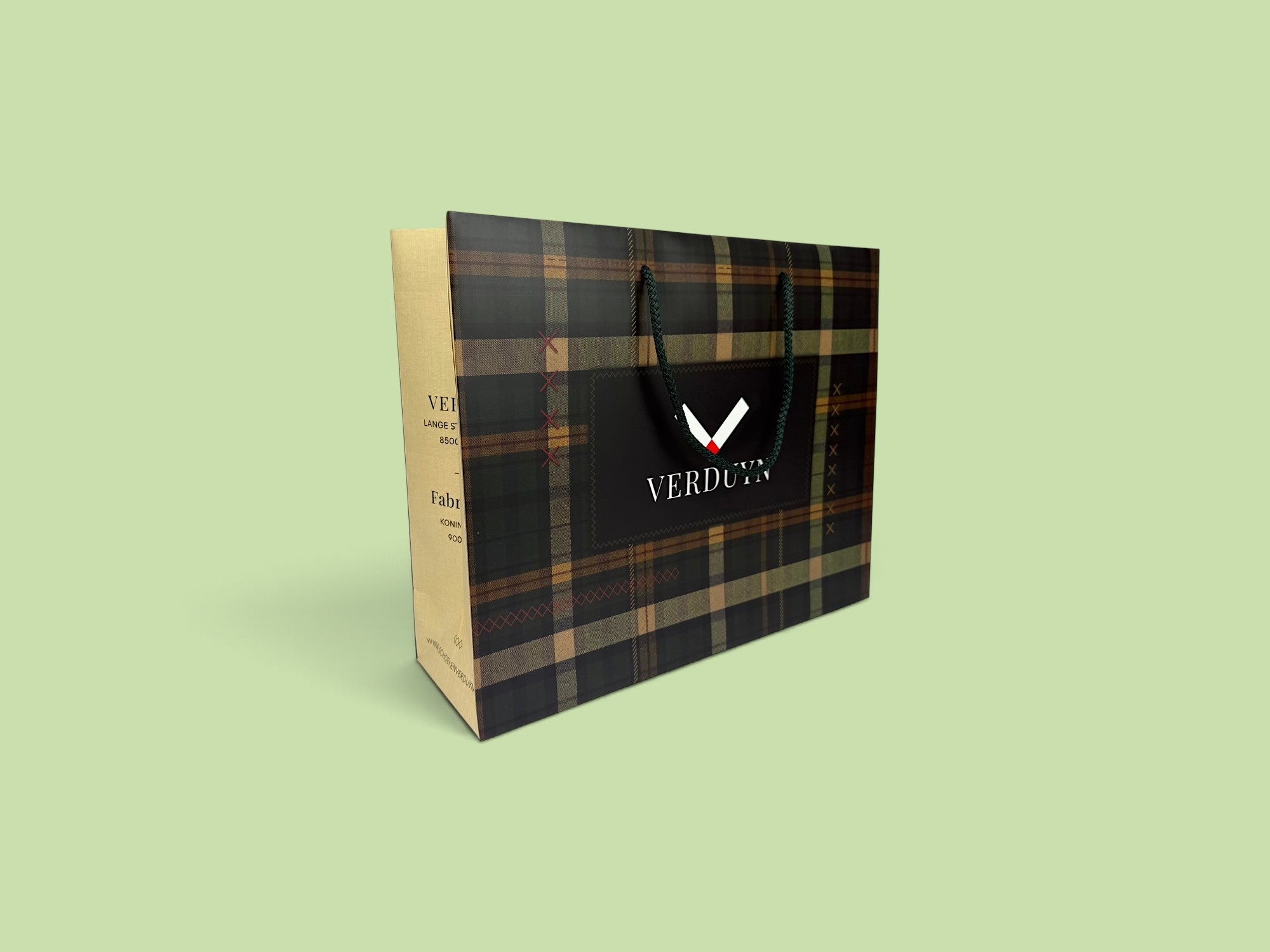 Verduyn - Luxe papieren draagtassen - Superblend