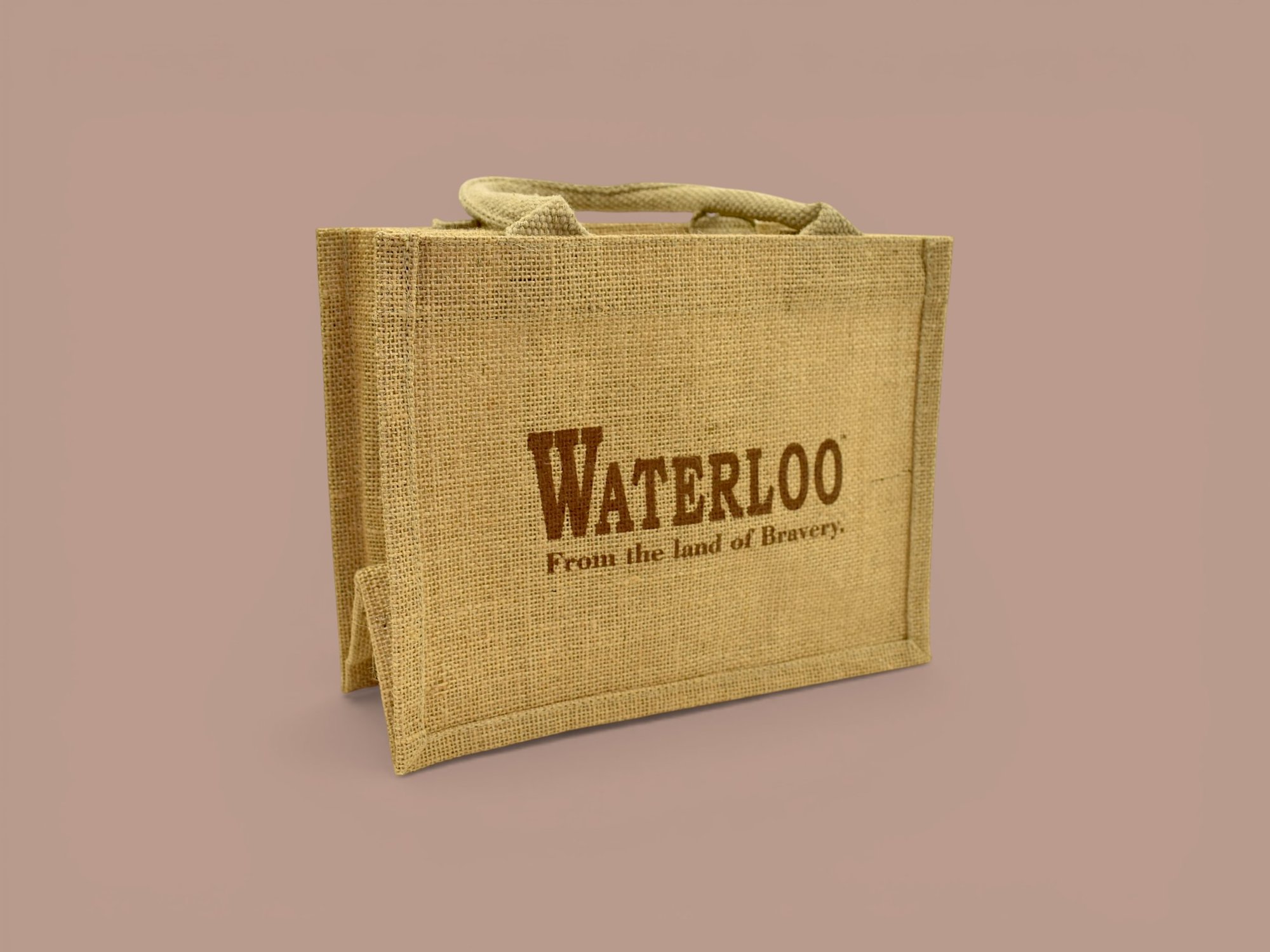 Waterloo - Jute draagtassen - Superblend