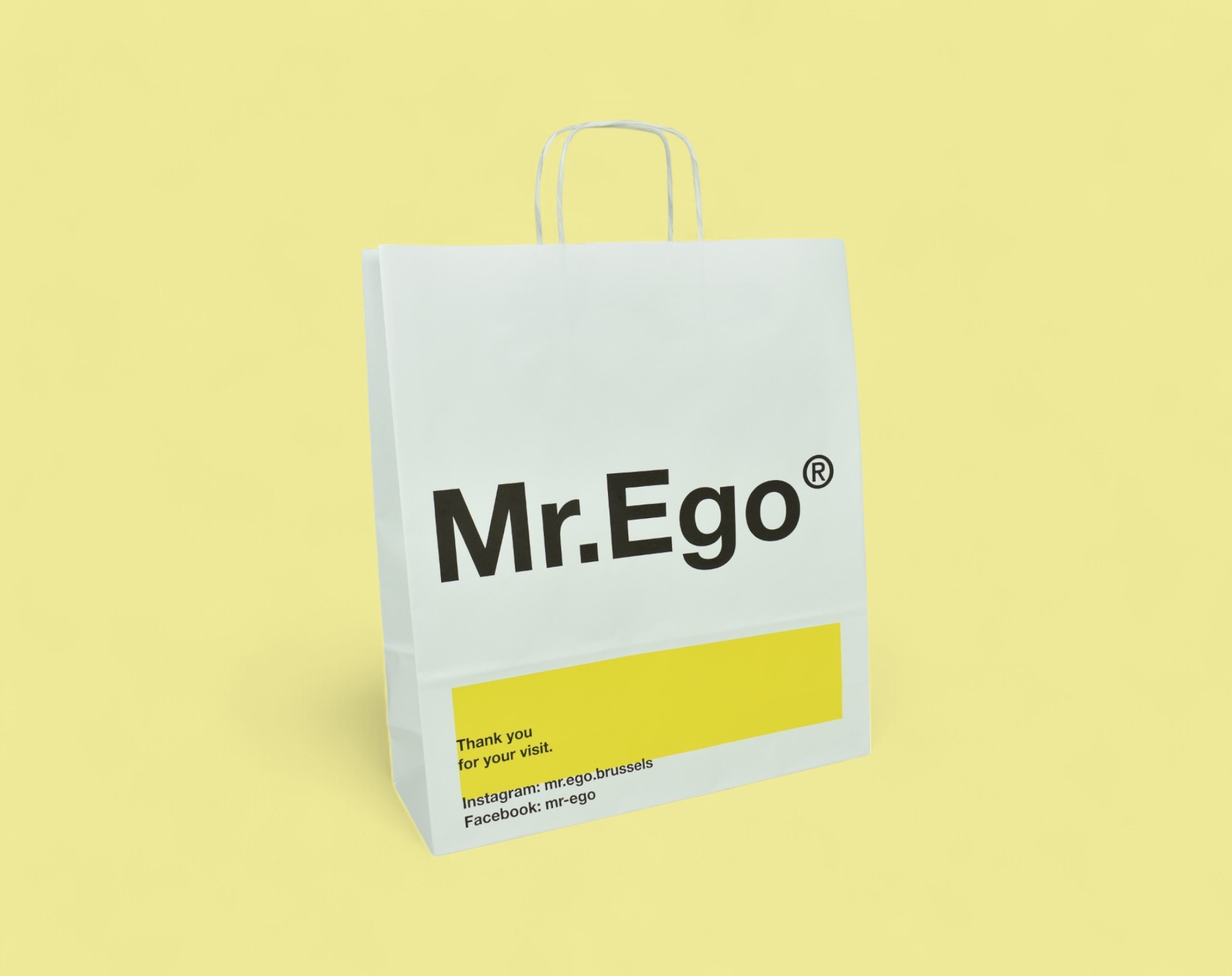 mr ego - papieren draagtassen - Superblend