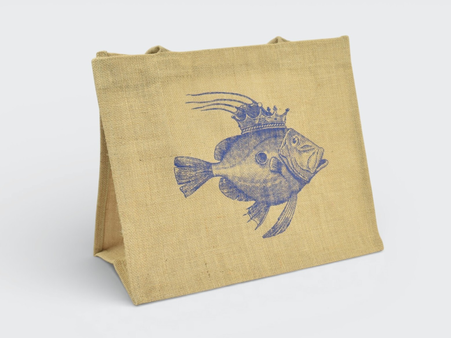 t Vispaleis - Jute draagtassen - Superblend