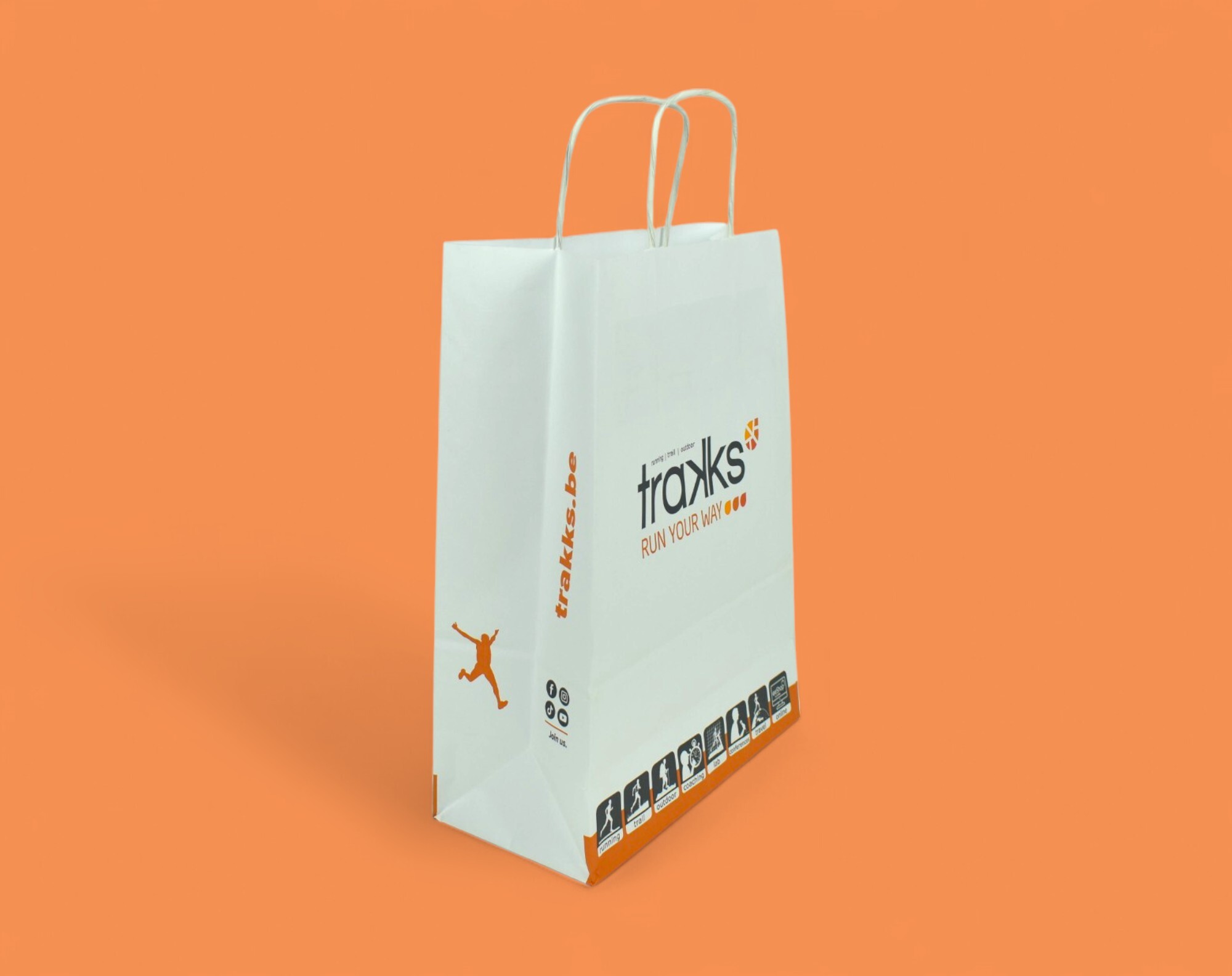 trakks - Papieren draagtassen - Superblend